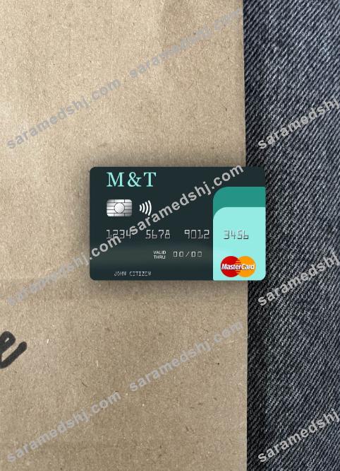 USA M&T Bank mastercard photolook front